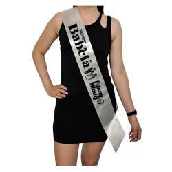 Szarfa ECRU Ślub Najlepsza Babcia Panny Młodej